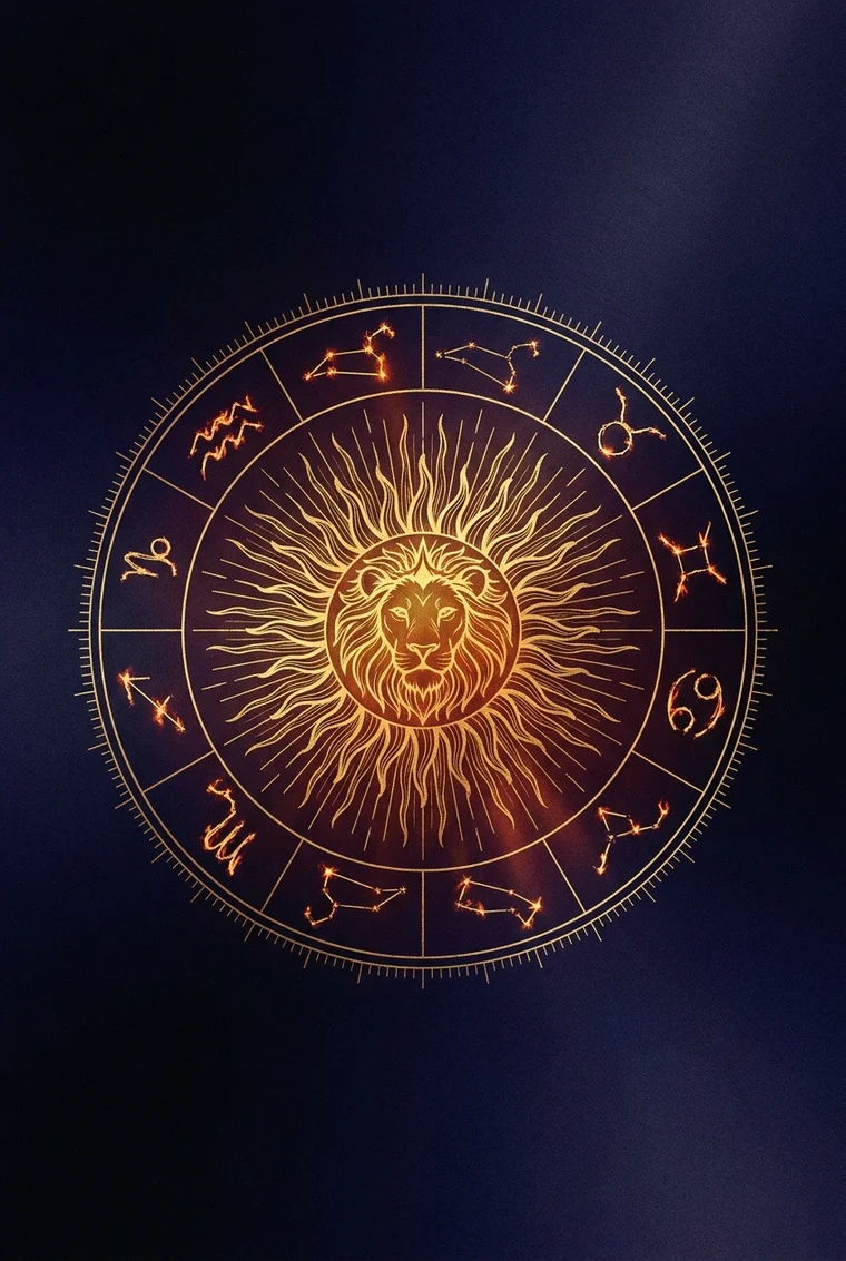 An AstroPoster of the same chart